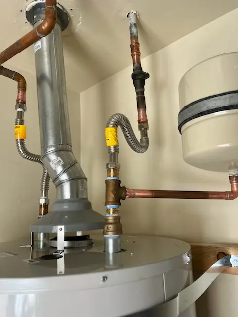 Water heater installation and plumbing repair in Howards Corner